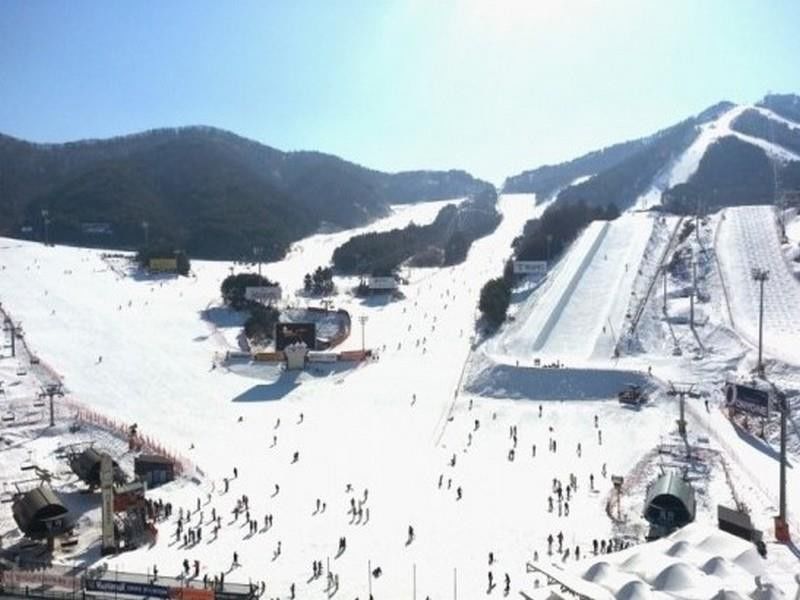 Wellihilli Park Resort Hoengseong Bagian luar foto